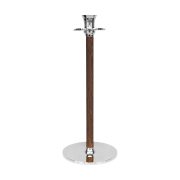 Hilke Collection Alto Basso kynttilänjalka 30 cm Nikkelöity messinki