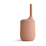 Liewood Ellis nokkamuki pillillä 23 cl Dark rose-terracotta mix
