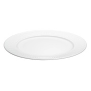 Pillivuyt Plissé-lautanen Ø 26 cm Valkoinen