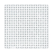 Nachtmann Bossa Nova lautanen 28x28 cm Kirkas