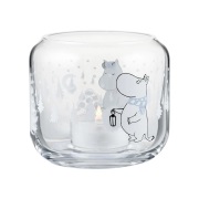 Muurla Snowfall lyhty Ø9 cm Kirkas