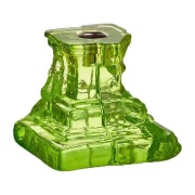 Kosta Boda Rocky Baroque -kynttilänjalka 95 mm Kryptoniitti