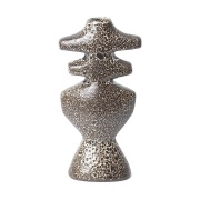 Ferm Living Yara kynttilänjalka large Ruskea piste