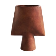 101 Copenhagen Sphere Neliömäinen maljakko mini Terrakotta