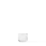 Lyngby Porcelæn Lasinen kynttilälyhty Ø6,7 cm Kirkas