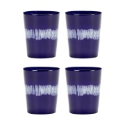 Serax Ottolenghi Feast teekuppi 33 cl 4-pakkaus Dark blue-white