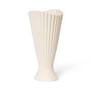 Ferm Living Fountain maljakko 23 cm Off white