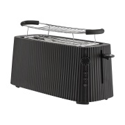 Alessi Plissé leivänpaahdin dubbel Musta