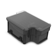 KitchenAid Papuastia täysin automaattinen espressokone. Läpinäkyvä