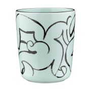 Marimekko Pistilla muki 25 cl Mint-musta