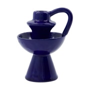 House Doctor Diva kynttilänjalka 14 cm Sininen