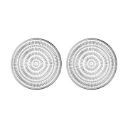 Nachtmann Ethno lautanen Ø22 cm 2-pack Kirkas