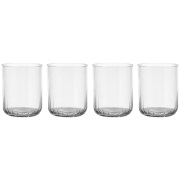 Scandi Living Pristine tumbler-lasi 37 cl 4-pack Kirkas
