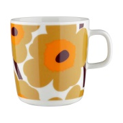 Marimekko Unikko muki 40 cl White-caramel-warm orange