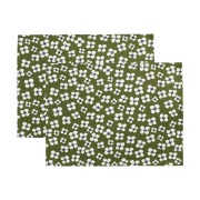 Almedahls Belle Amie pöytätabletti 2-pack Tummanvihreä, 34x45 cm