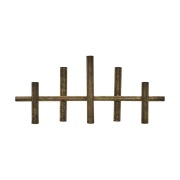 House Doctor Maxi kynttilänjalka 45 cm Antiikkimessinkiväri