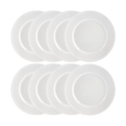 Rörstrand Swedish Grace lautanen Ø27 cm 8-pakkaus - Lumi (valkoinen) S...