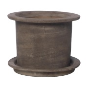 ERNST Ernst terrakottaruukku aluslautasella Ø18 x 14 cm
