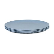 Koziol Club lautanen Ø26 cm 4-pack biokierrätysmuovi Nature flower blu...