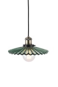 Globen Lighting Cobbler hissivalaisin Ø 25 cm Vihreä