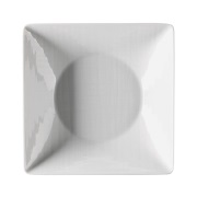 Rosenthal Mesh neliskulmainen syvä lautanen 20 cm valkoinen