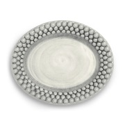 Mateus Bubbles-lautanen, ovaali 20 cm Harmaa