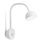 Northern Blush seinävalaisin Mattavalkoinen