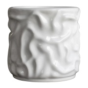 DBKD Swoon ruukku Ø 15 cm Shiny white