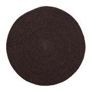 Dixie Ella pöytätabletti, Ø38 cm Musta-ruskea