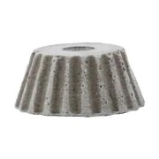 House Doctor Mold Bake -kynttilänjalka Ø 5 cm Harmaa