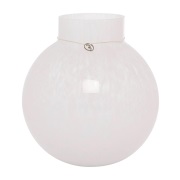 ERNST Ernst lasimaljakko pyöreä valkoinen K 22 cm Ø 21 cm