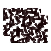 Åry Home Kryss pöytätabletti 30 x 40 cm 2-pakkaus Black-white