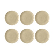 Seltmann Weiden Terra lautanen Ø 22,7 cm 6-pakkaus Sand Beige