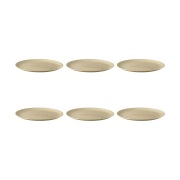 Seltmann Weiden Terra lautanen Ø 27,8 cm 6-pakkaus Sand Beige