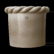 DBKD Twine ruukku Ø 22 cm Beige