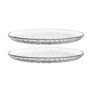 Marimekko Syksy lautanen lasi Ø17 cm 2 kpl Clear