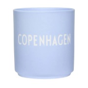 Design Letters Design Letters suosikkikuppi Danish Words 25 cl Blue