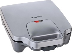 Cloer Sandwich toaster XXL 4 voileivälle Ruostumaton teräs