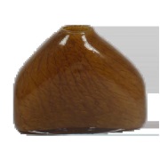 Olsson & Jensen Etna maljakko 24 cm Ruskea