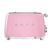 Smeg Smeg 50's Style leivänpaahdin 4x4 viipaletta Rosa