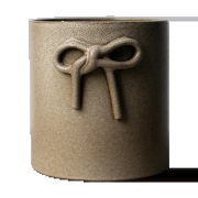 DBKD Bow ruukku Ø14 cm Beige