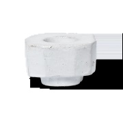 Ferm Living Kurinu kynttilänjalka White