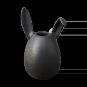 DBKD Rabbit kynttilänjalka 13 cm Valurauta