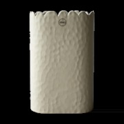 DBKD Flowery maljakko 20 cm Creme