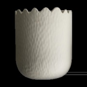 DBKD Flowery seinäruukku 24 cm Creme