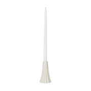 Broste Copenhagen Heli kynttilänjalka 14 cm Cream