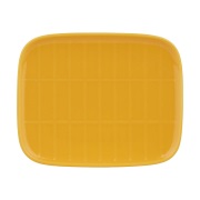 Marimekko Tiiliskivi lautanen 12 x 15 cm Keltainen