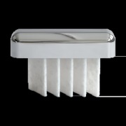 101 Copenhagen Beetle pöytävalaisin kannettava. Chrome