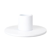 Cooee Design Cooee kynttilänjalka matala 3 cm Valkoinen