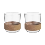 Kosta Boda Viva muki korkkirenkaalla 30 cl 2-pack Kirkas